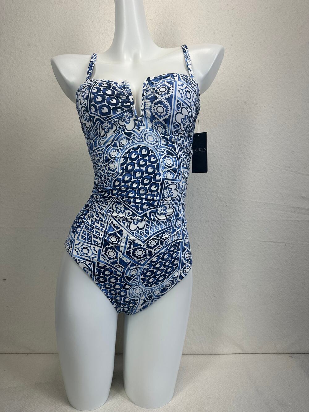 Lauren Ralph Lauren NWT Women's One Piece Suit SZ 10 European Summer Preppy